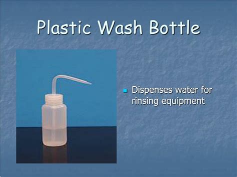 Wash Bottle Function