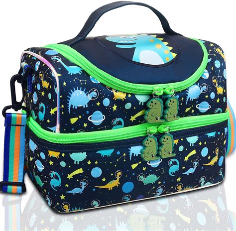 Stainless Steel Lunch Boxes and Handmade, Machine Washable Lunch Bags