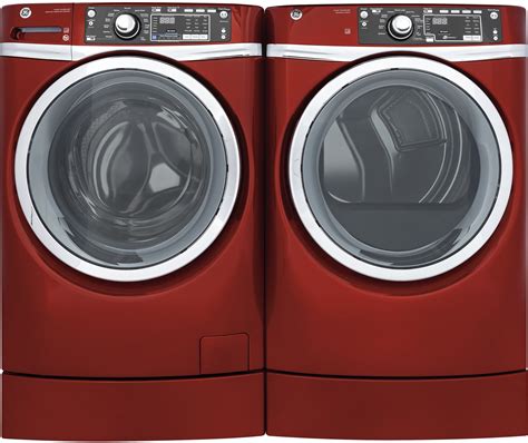 Washer Dryer Red