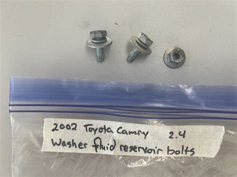 Washer Fluid Bolts