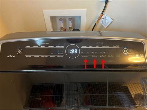 Washer Reset Sequence