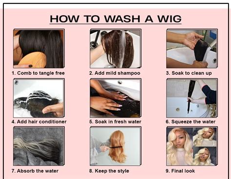 washing a wig properly