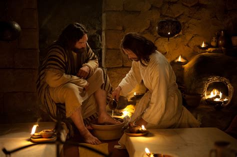 washing feet in biblical times