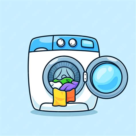 Washing Machine Cartoon