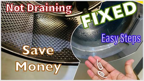 Washing Machine Not Draining Fast Enough