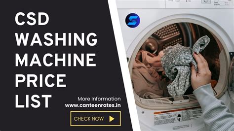 Washing Machine Price Check