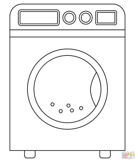 Washing Machine Printable