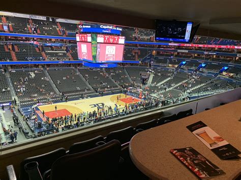 washington capitals box seats