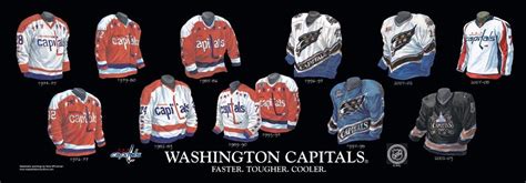 washington capitals jersey history