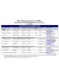 washington court interpreter roster