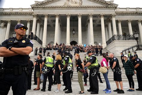 washington d.c. protesters arrested