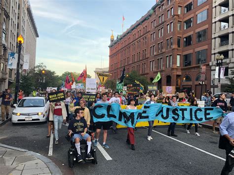 washington dc climate protest