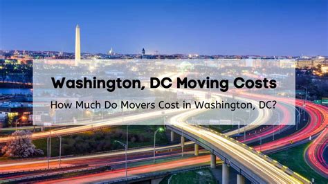 washington dc movers cost