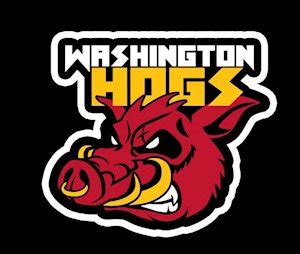 washington red hogs logo