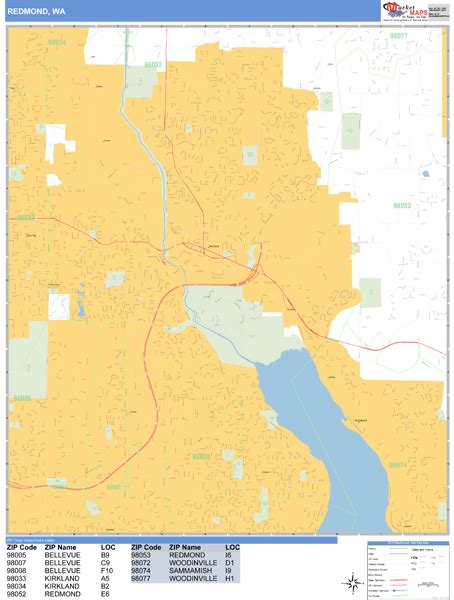 Washington Redmond Zip Code