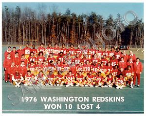 washington redskins 1976 roster