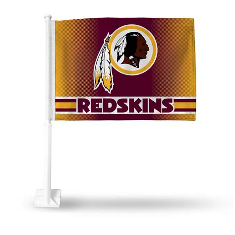 washington redskins car flags