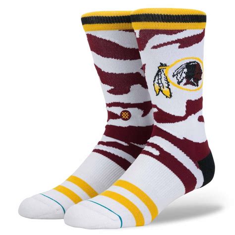 washington redskins game socks