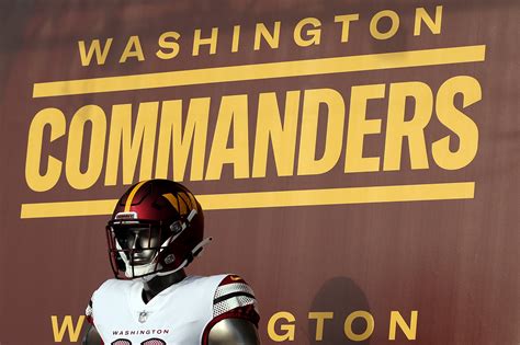 washington redskins name change to commanders