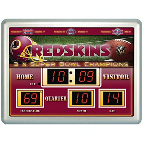 washington redskins nfl scoreboard