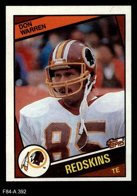 washington redskins roster 1984