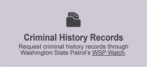 washington state criminal court records