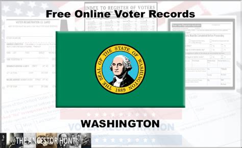 washington state voter records search