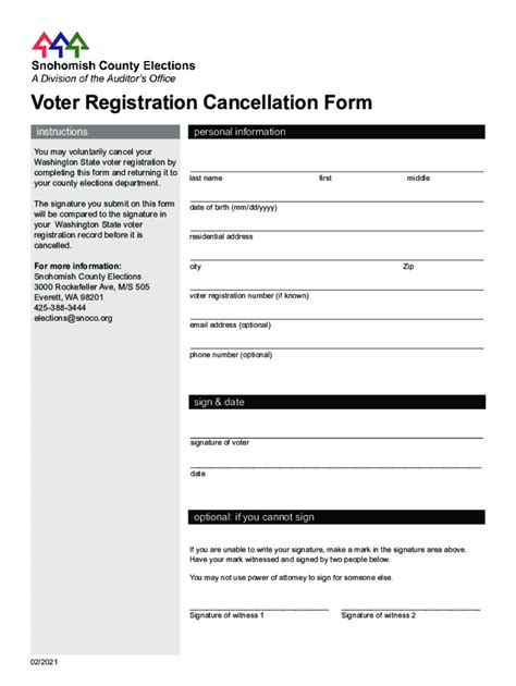 washington state voter registration