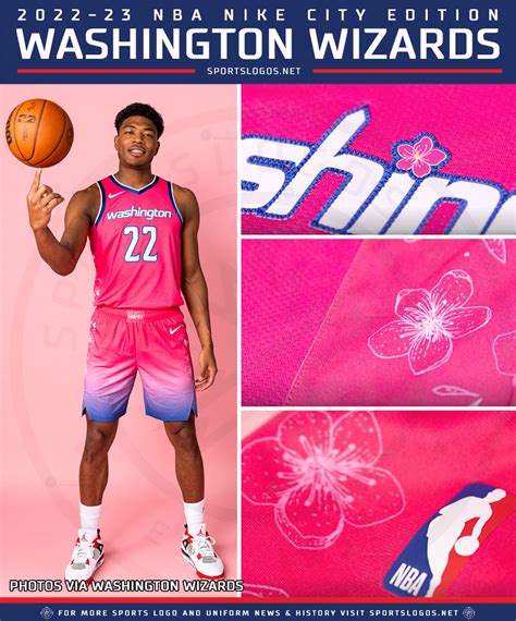 washington wizards cherry blossom jersey