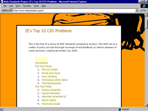 Wasp Internet Explorer