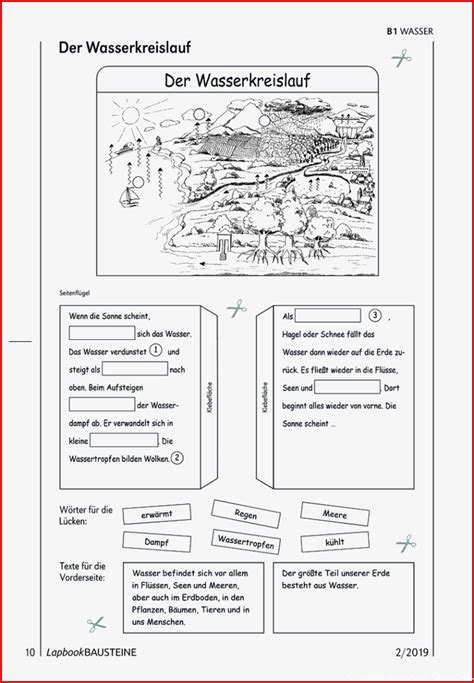 Wasser Arbeitsblatt Carl Winslow Grundschule