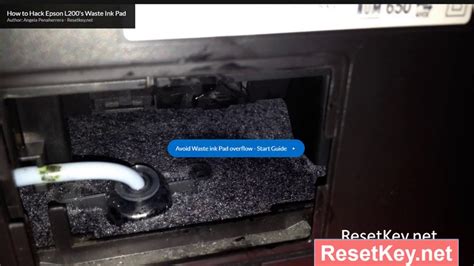 Waste Ink Pad Overflow Error Epson L382