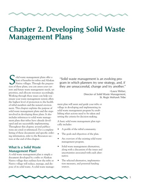 waste management system project pdf