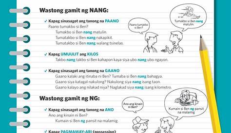 Pinoy Ako: Wastong gamit ng Ng/Nang