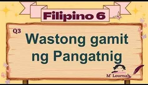 Paano Ginagamit Ang Mga Pang Angkop At Pangatnig Sa Bawat Pangungusap