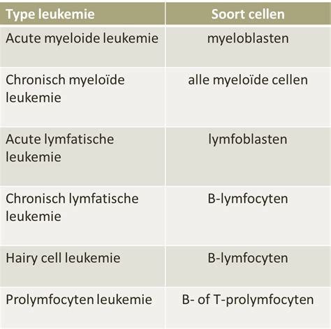 wat gebeurt er bij leukemie