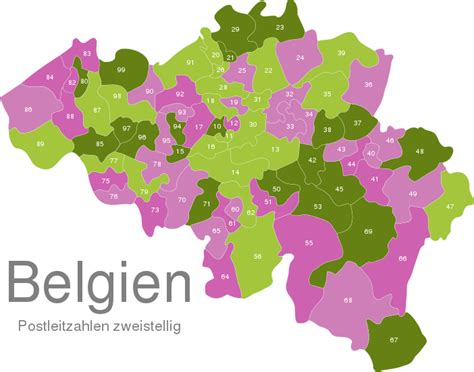 wat is zip code belgium