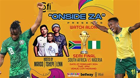 watch bafana bafana vs nigeria live