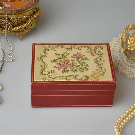Watch Box Embroidered