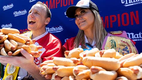 watch coney island hot dog eating contest