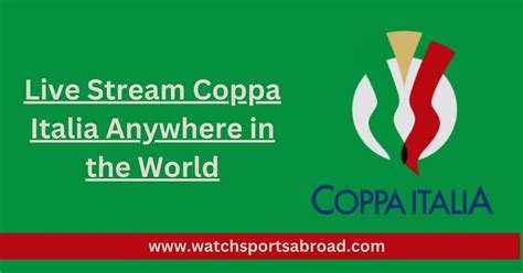 watch coppa italia online