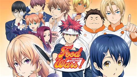 watch food wars anime online free