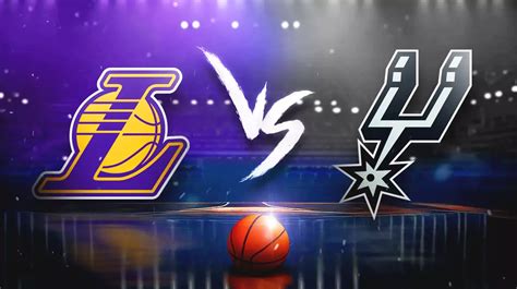 watch lakers vs spurs