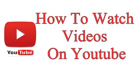 watch youtube videos online