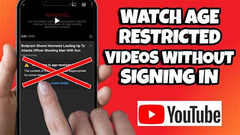 watch youtube without logging in