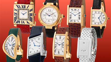 watches of cartier collection