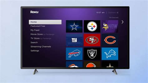 watching nfl games on roku