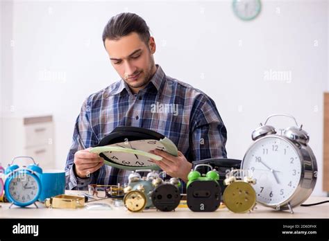 Watchmaker working