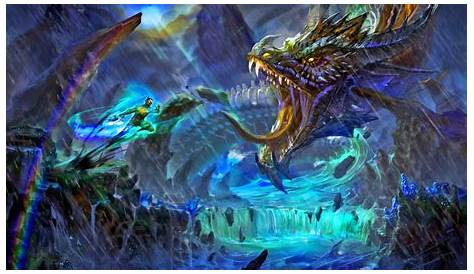 Water Dragon Wallpapers | Dragon Background Wallpaper