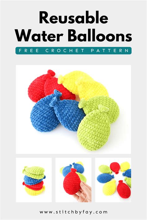 Water Balloon Crochet Pattern